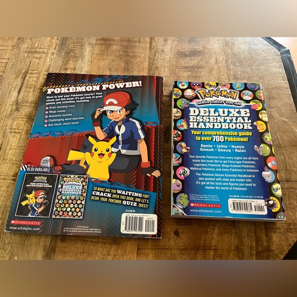 4 Pokémon books plus bonus Pokémon activity book with stickers - Picture 14 of 16
